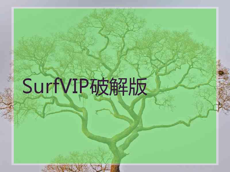 SurfVIP破解版